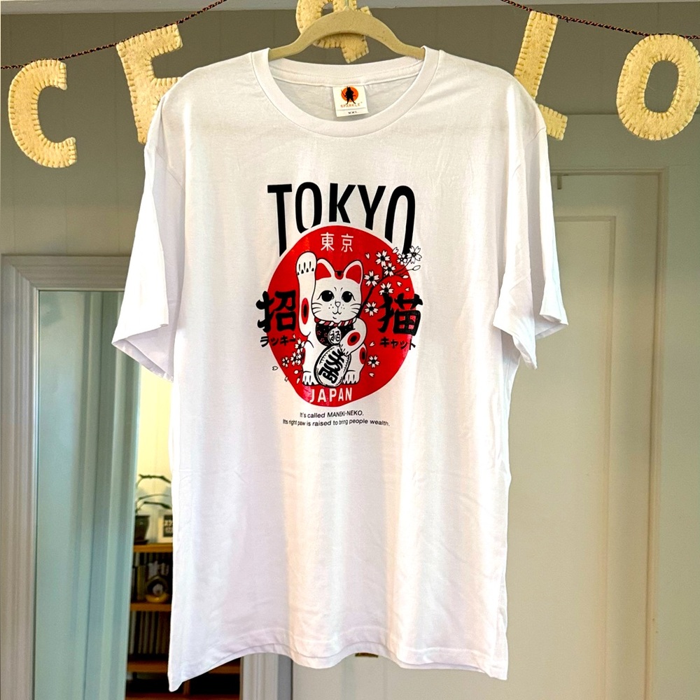 Tokyo Maneki Neko Shirt XXL